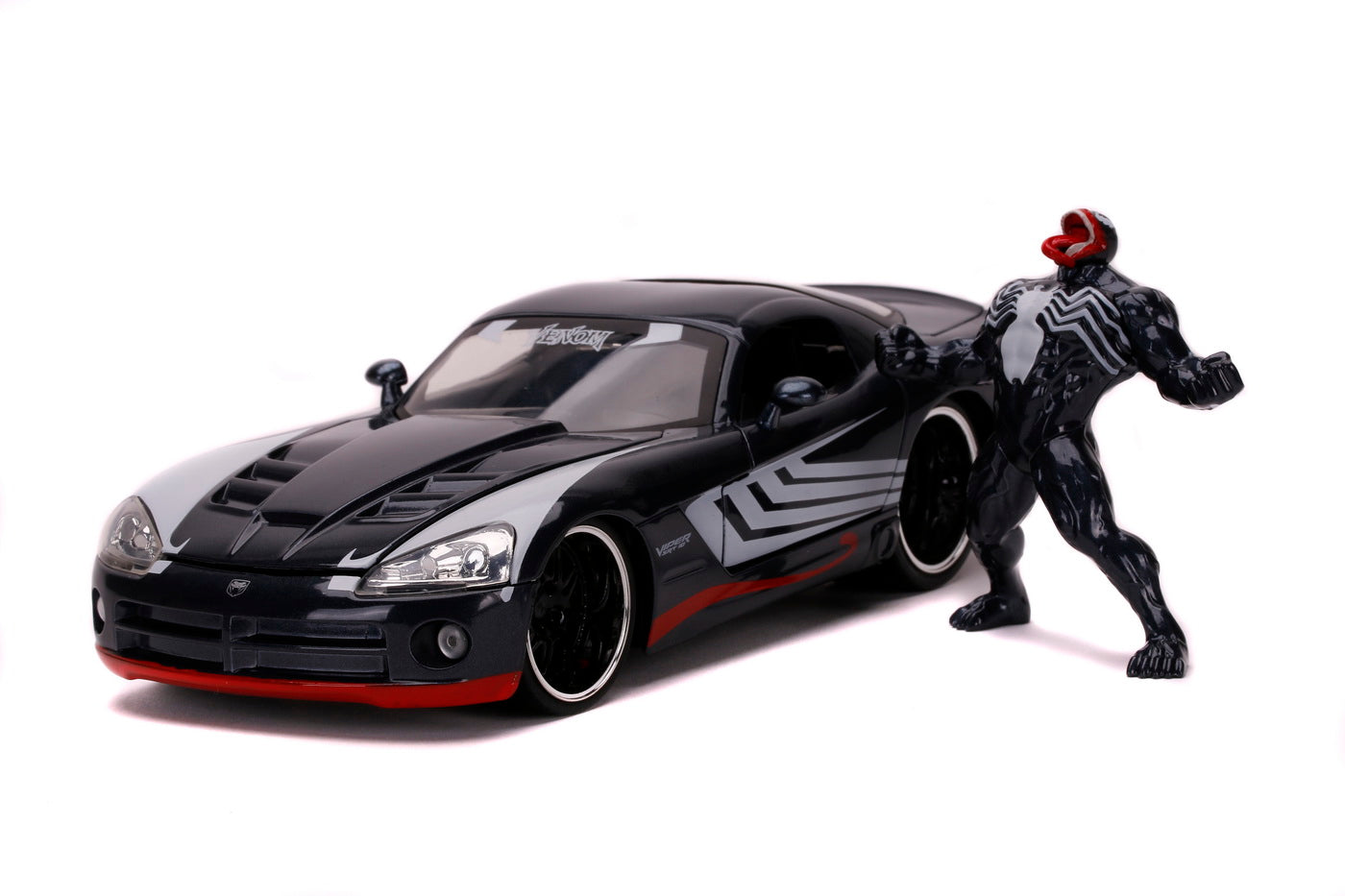 Masinuta metalica venom 2008 dodge viper scara 1 la 24