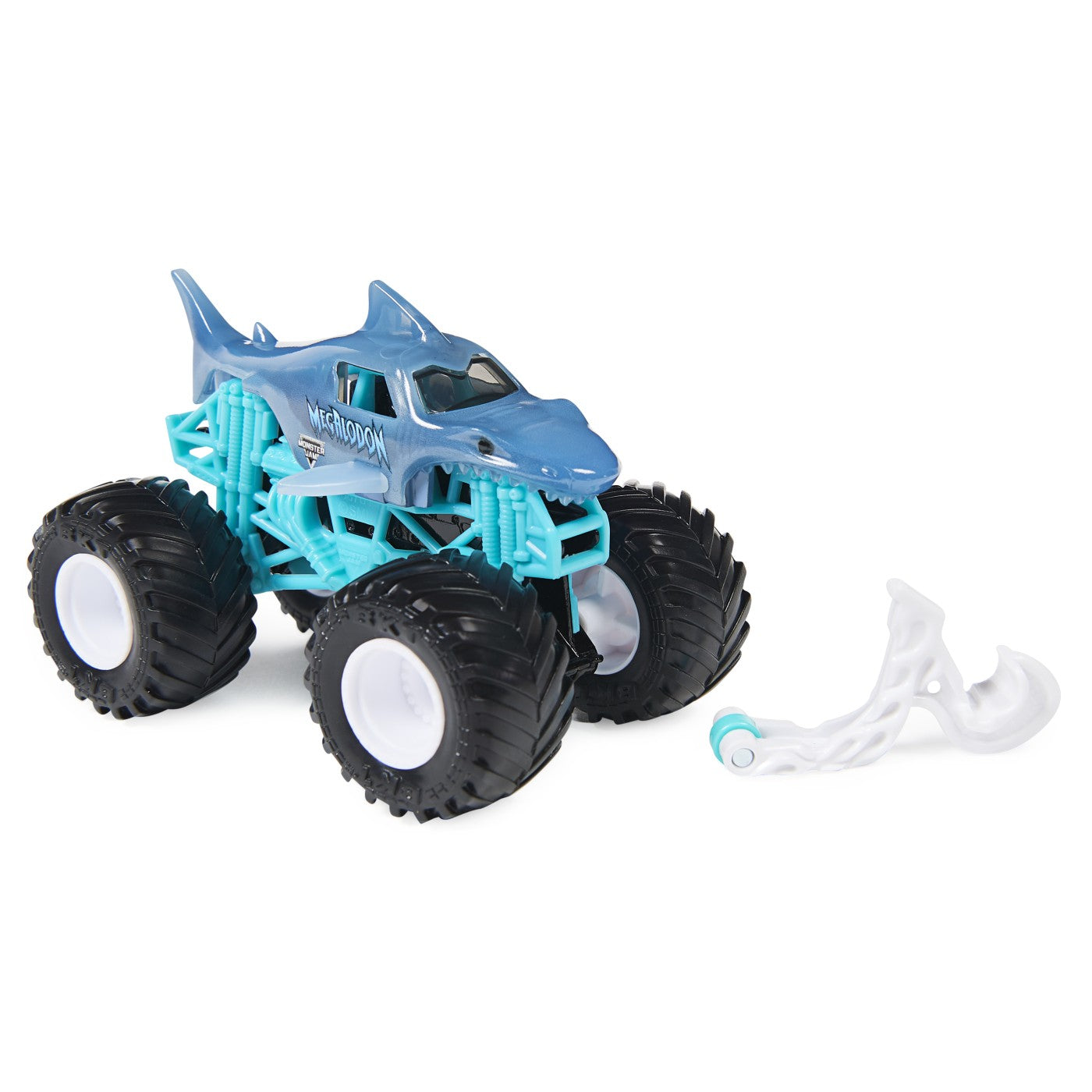 Monster jam masinuta metalica megaldon scara 1 la 64