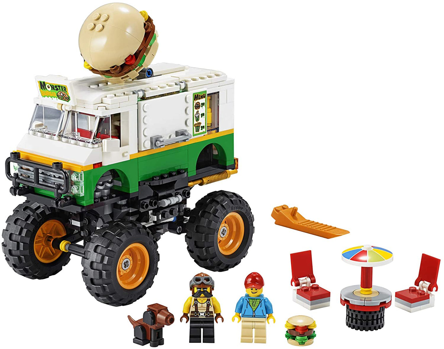 Lego creator 3 in 1 camion gigant cu burger