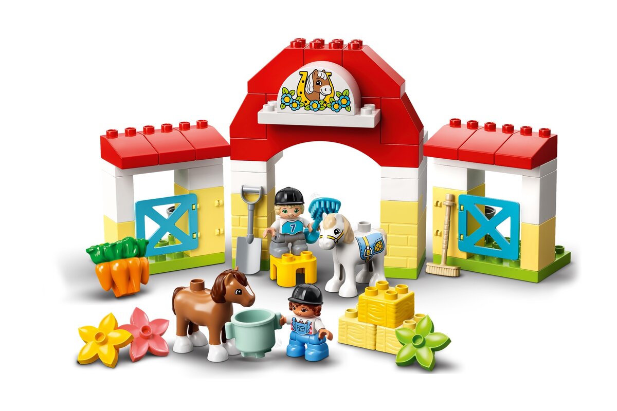 Lego duplo  grajd pentru cai si ingrijirea poneilor 10951