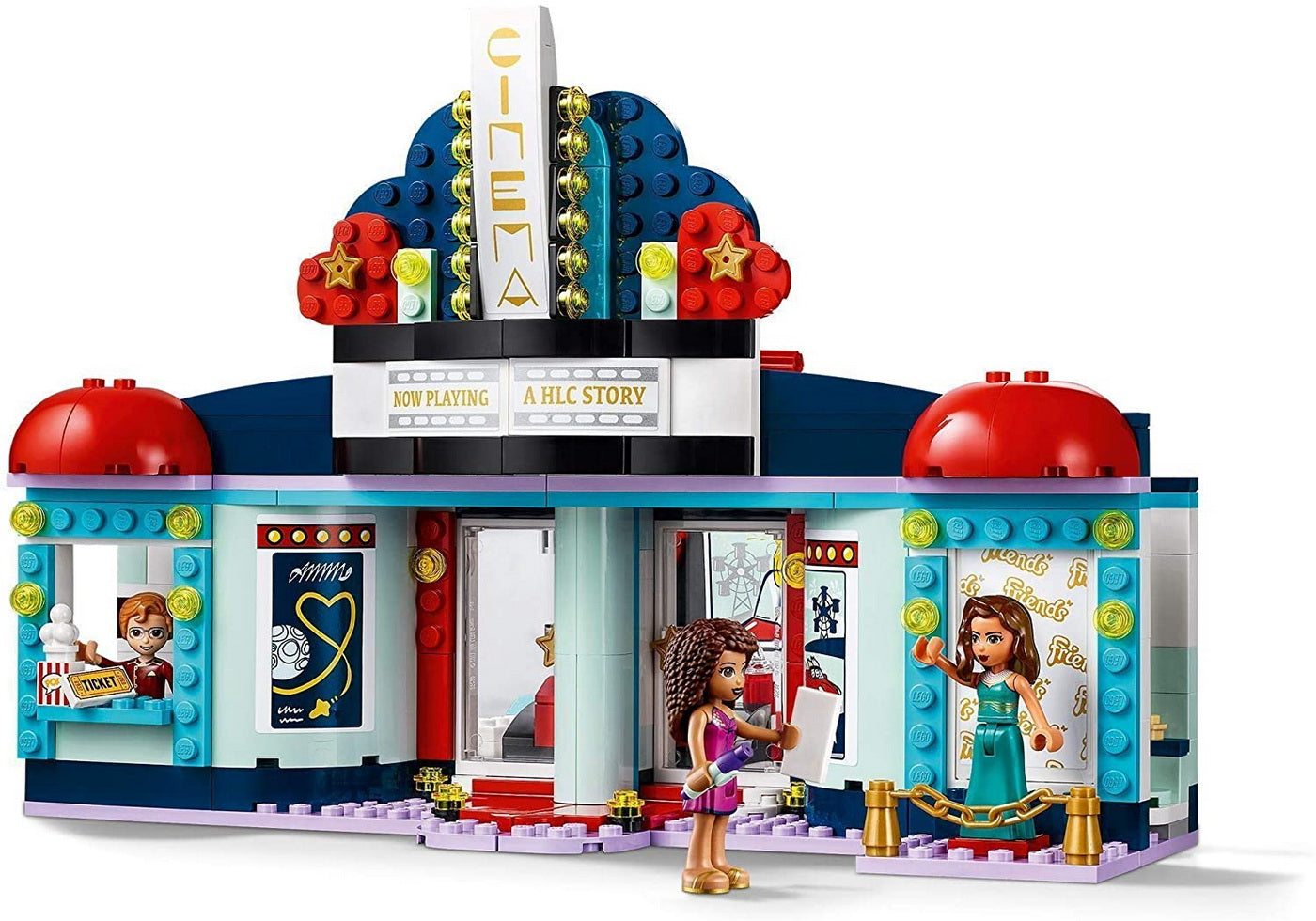 Lego friends cinematograful din heartlake city 41448