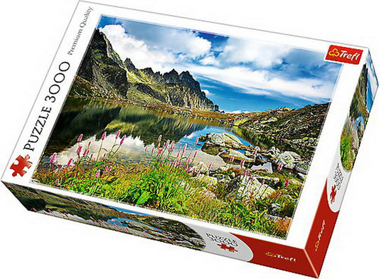 Puzzle trefl 3000 lac in muntii tatra slovacia