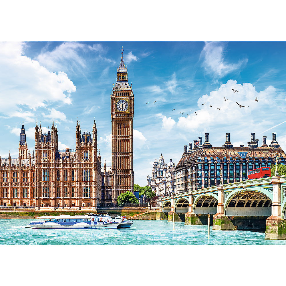 Puzzle trefl 2000 londra big ben