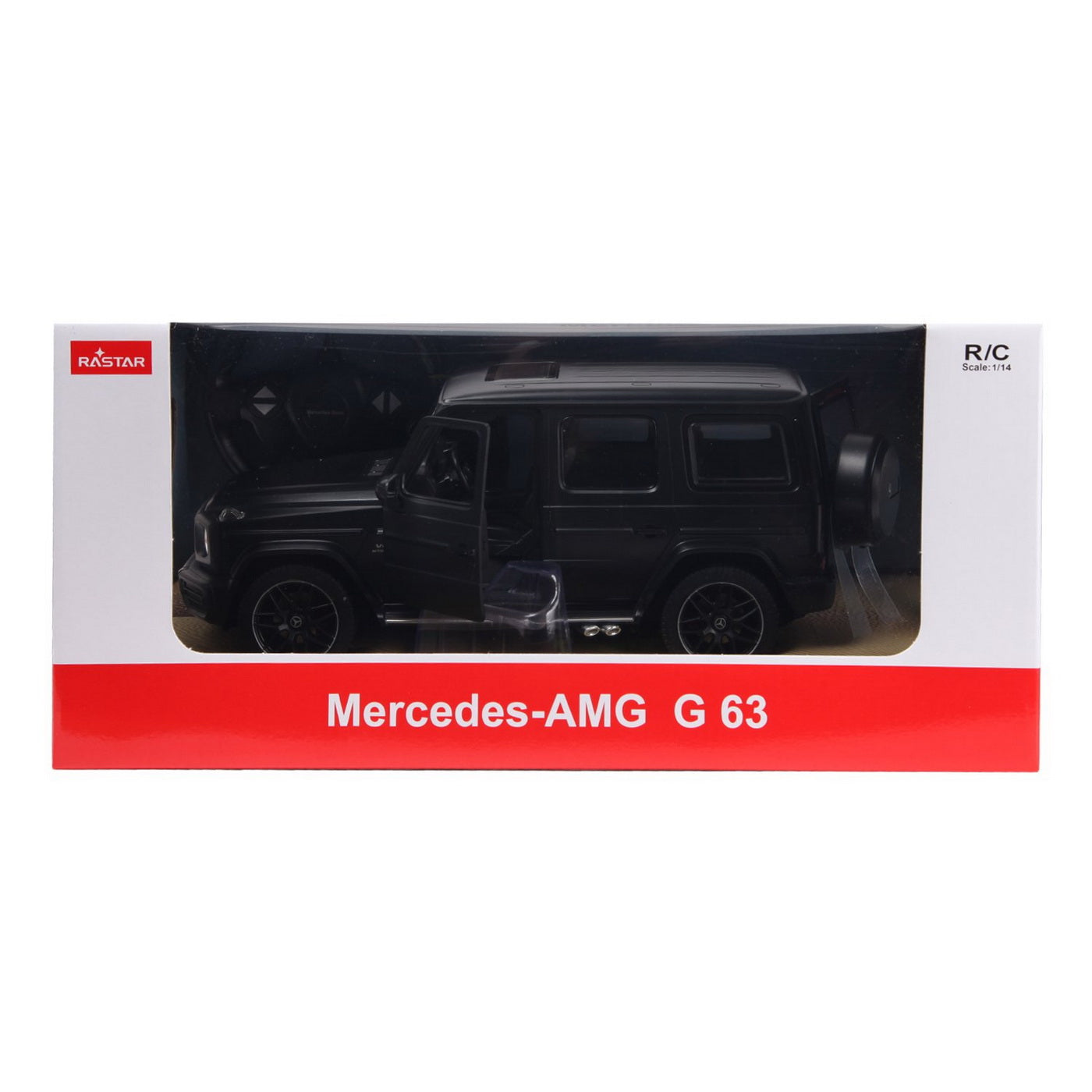 Masina cu telecomanda mercedes-benz g63 negru scara 1 la 14