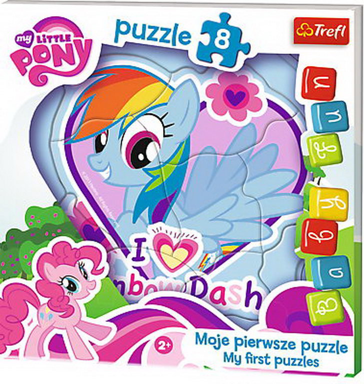 Puzzle trefl baby fun poneiul rainbow dash