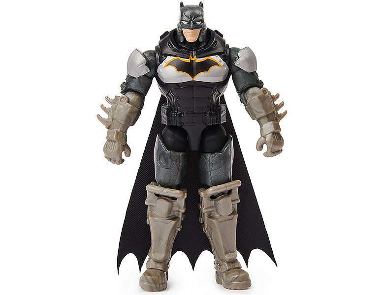 Figurina batman in costum cu super armura 10cm cu 3 cate accesorii