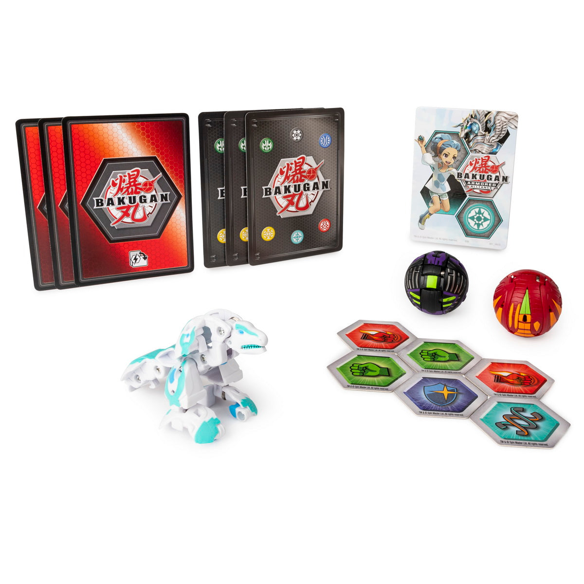 Bakugan s2 pachet de start nillious pharol si trox ultra