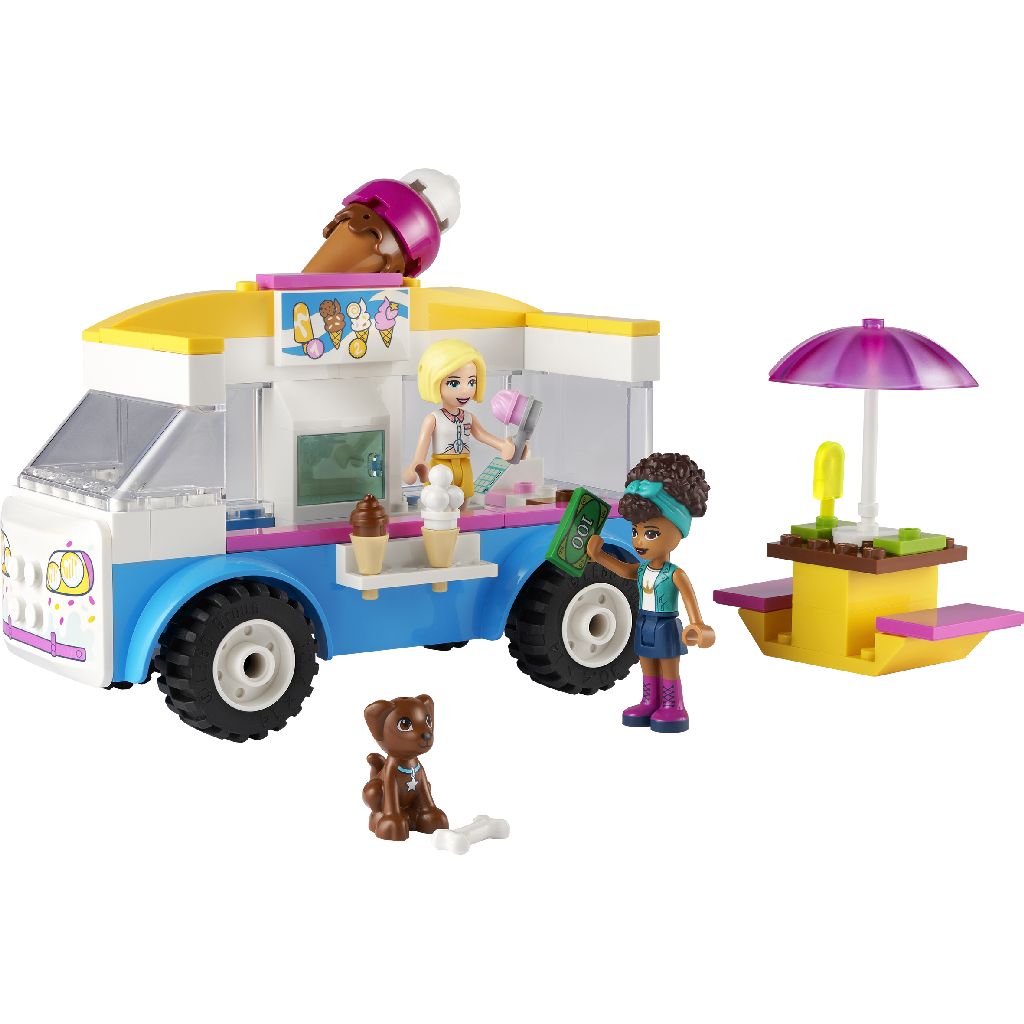 Lego friends furgoneta cu inghetata 41715