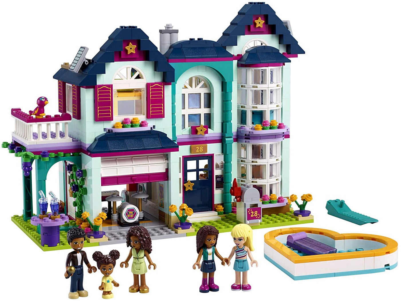 Lego friends casa familiei andreei 41449