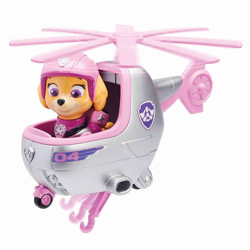 Patrula catelusilor vehicule cu figurine ultimate rescue skye