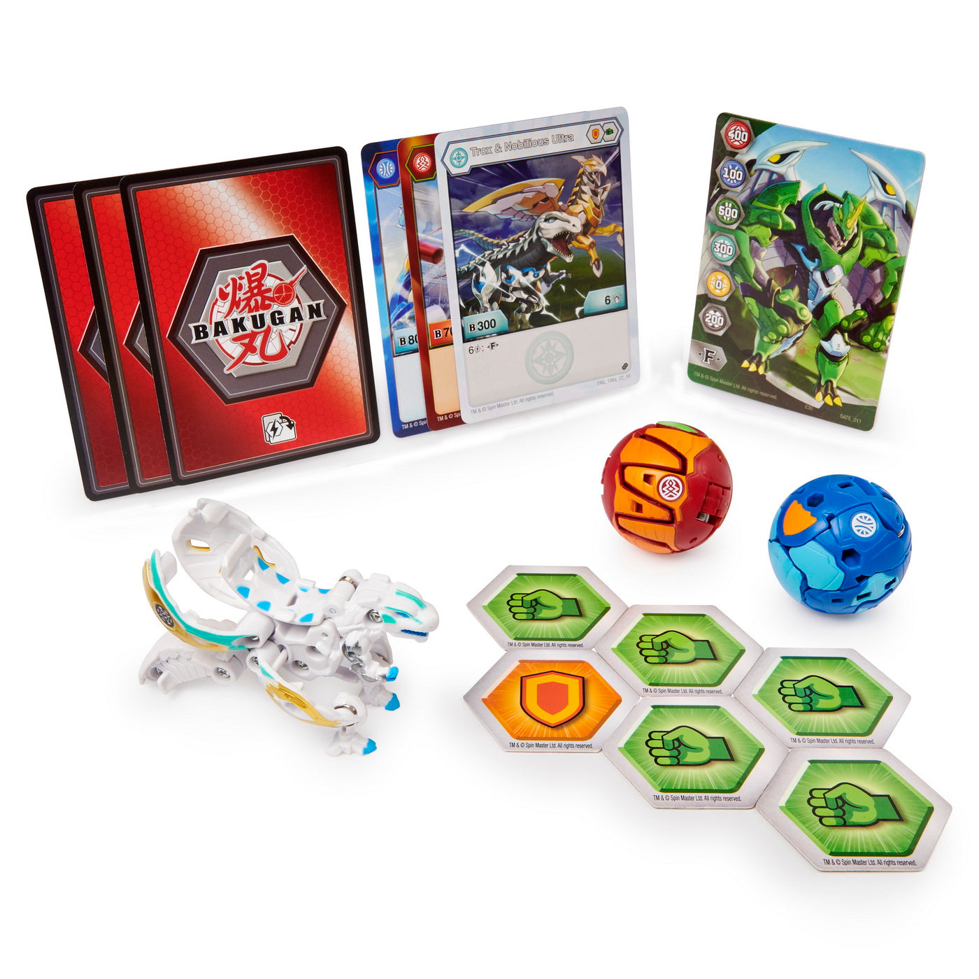 Bakugan s2 pachet de start ryerazu cimoga si trox nobillious ultra