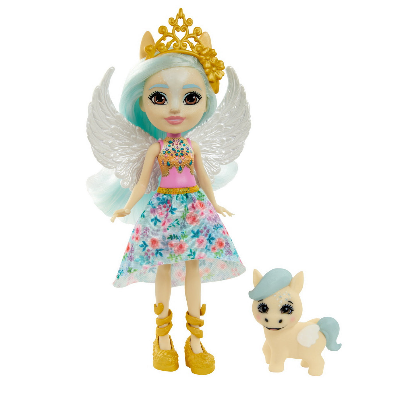 Enchantimals papusi si animalute paolina pegasus & wingley