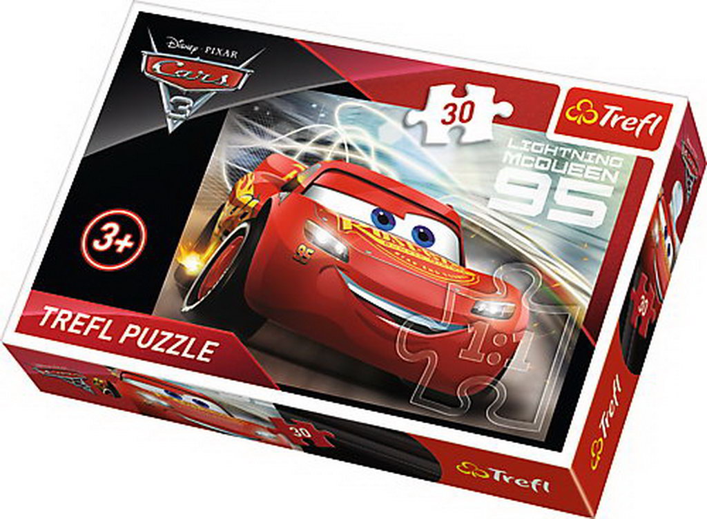 Puzzle trefl 30 fulger mcqueen