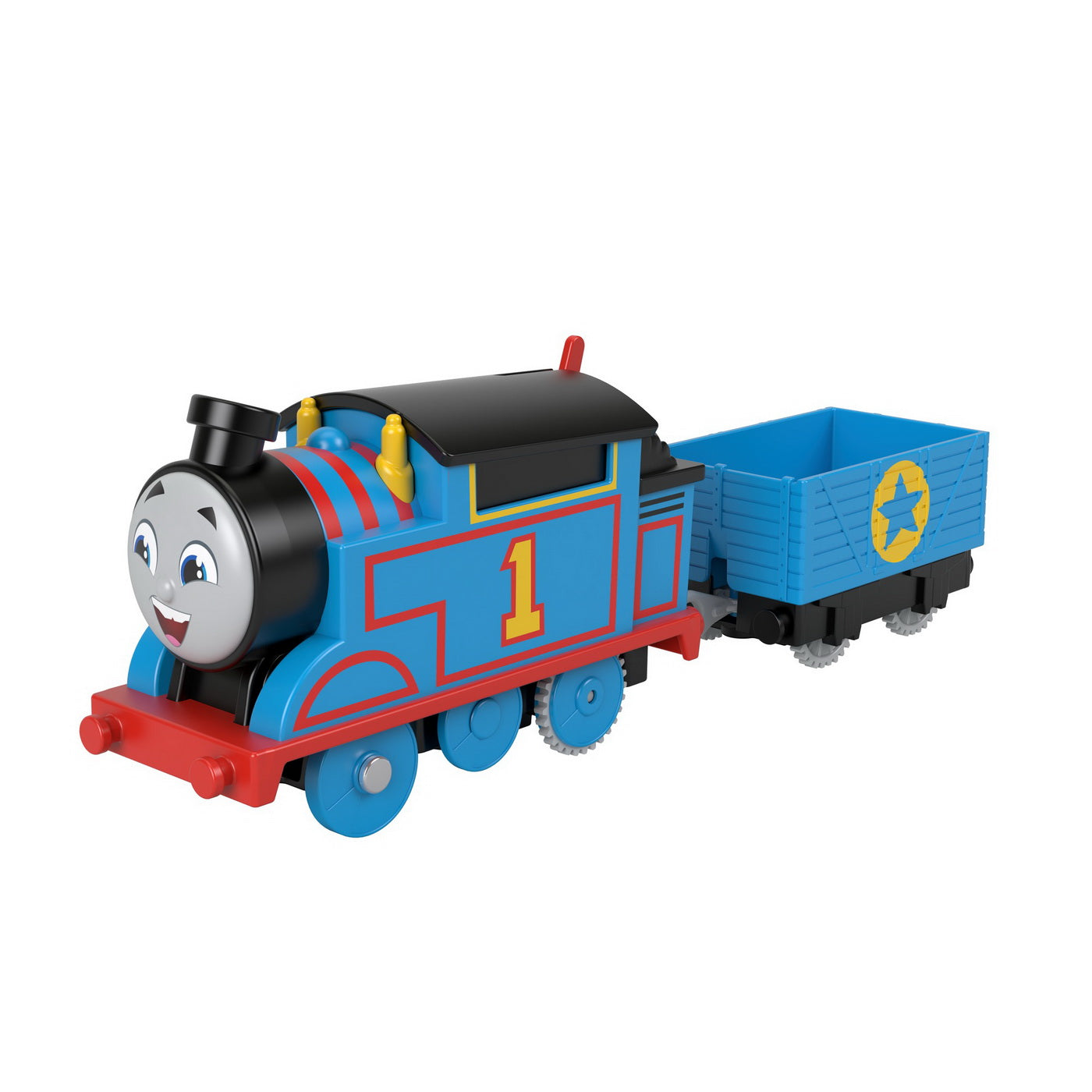 Thomas locomotiva motorizata thomas cu vagon