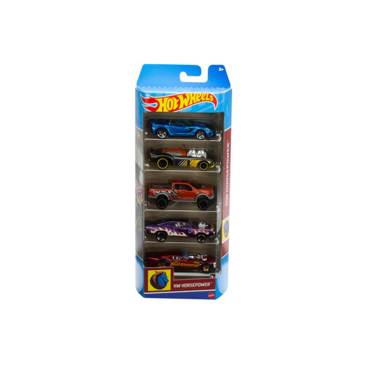 Set 5 masini hot wheels horse power