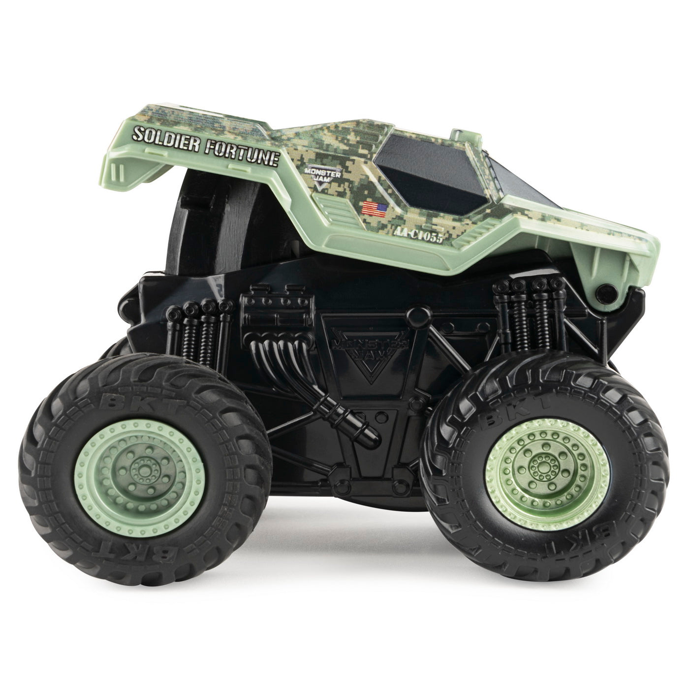 Monster jam soldier fortune seria click flip scara 1 la 43