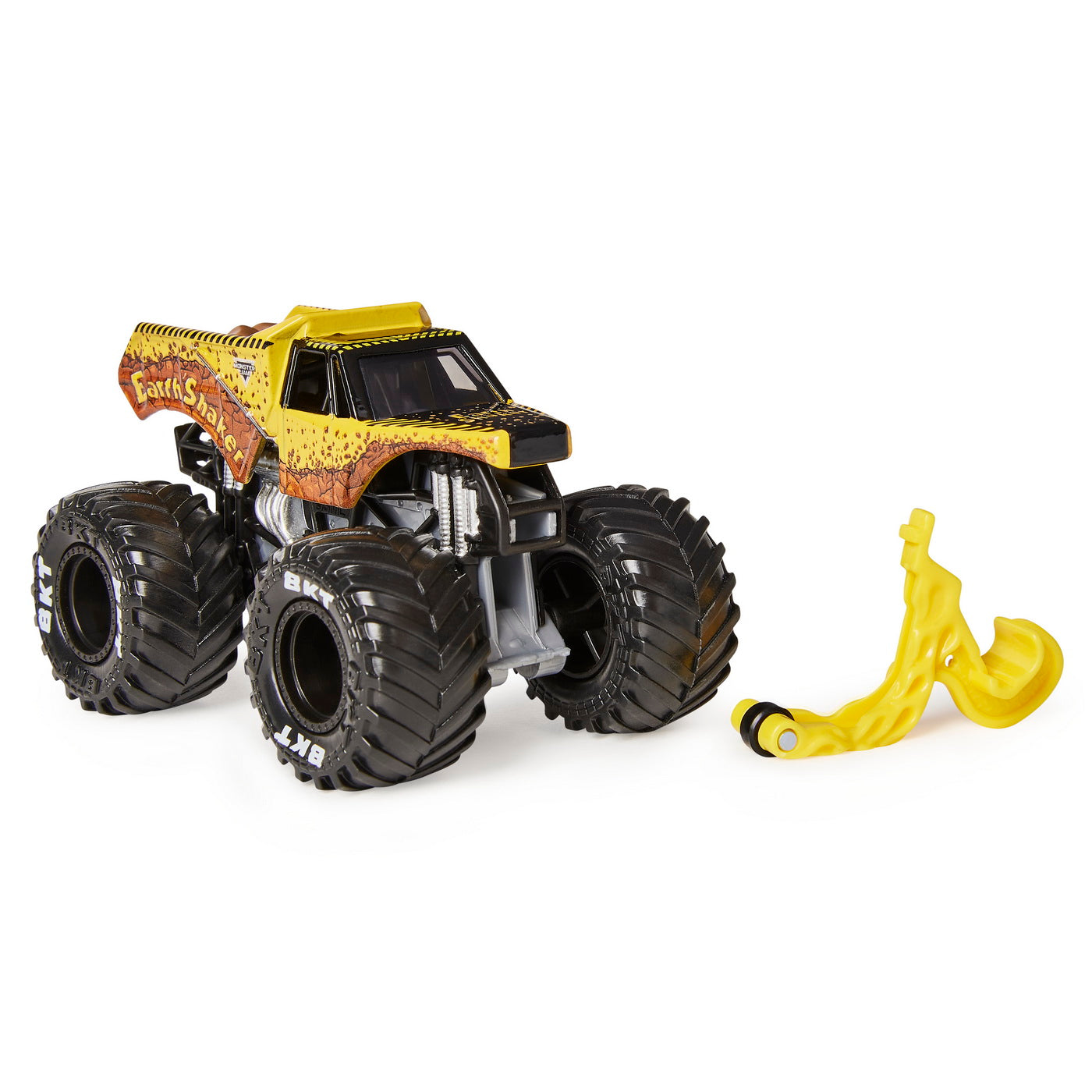 Monster jam masinuta metalica earth shaker scara 1 la 64