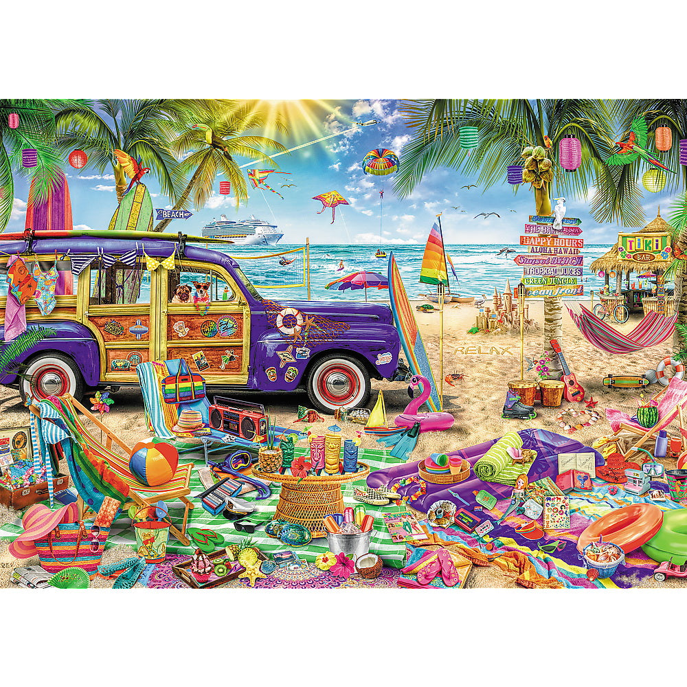 Puzzle trefl 2000 vacanta tropicala