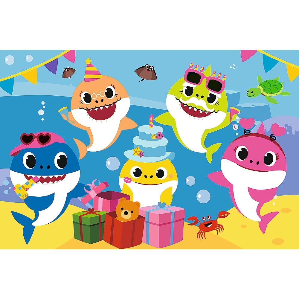 Puzzle trefl 24 maxi happy baby shark