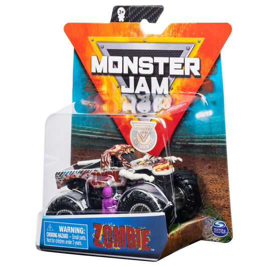 Monster jam metalica zombie scara 1 la 64