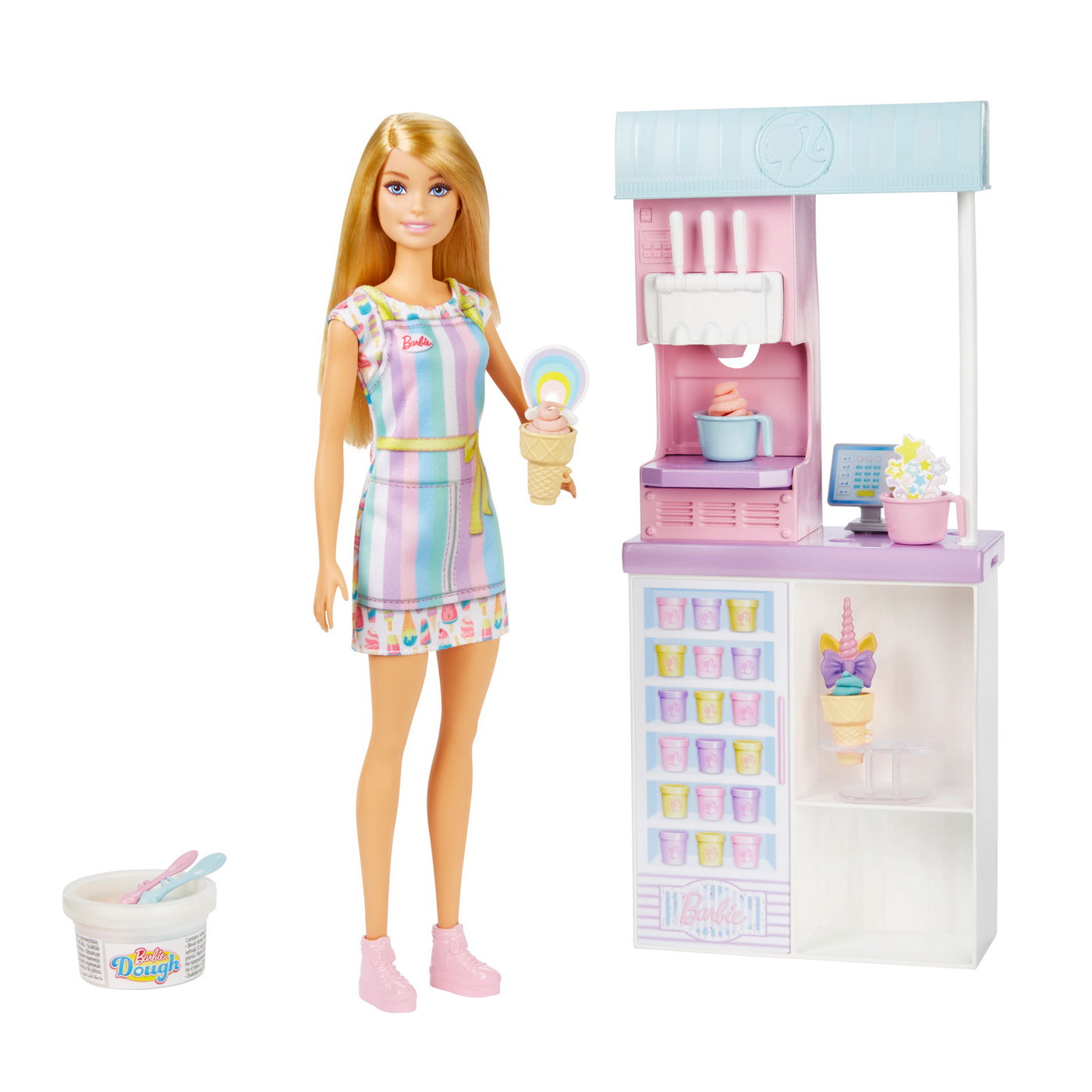 Barbie set de joaca magazinul de inghetata