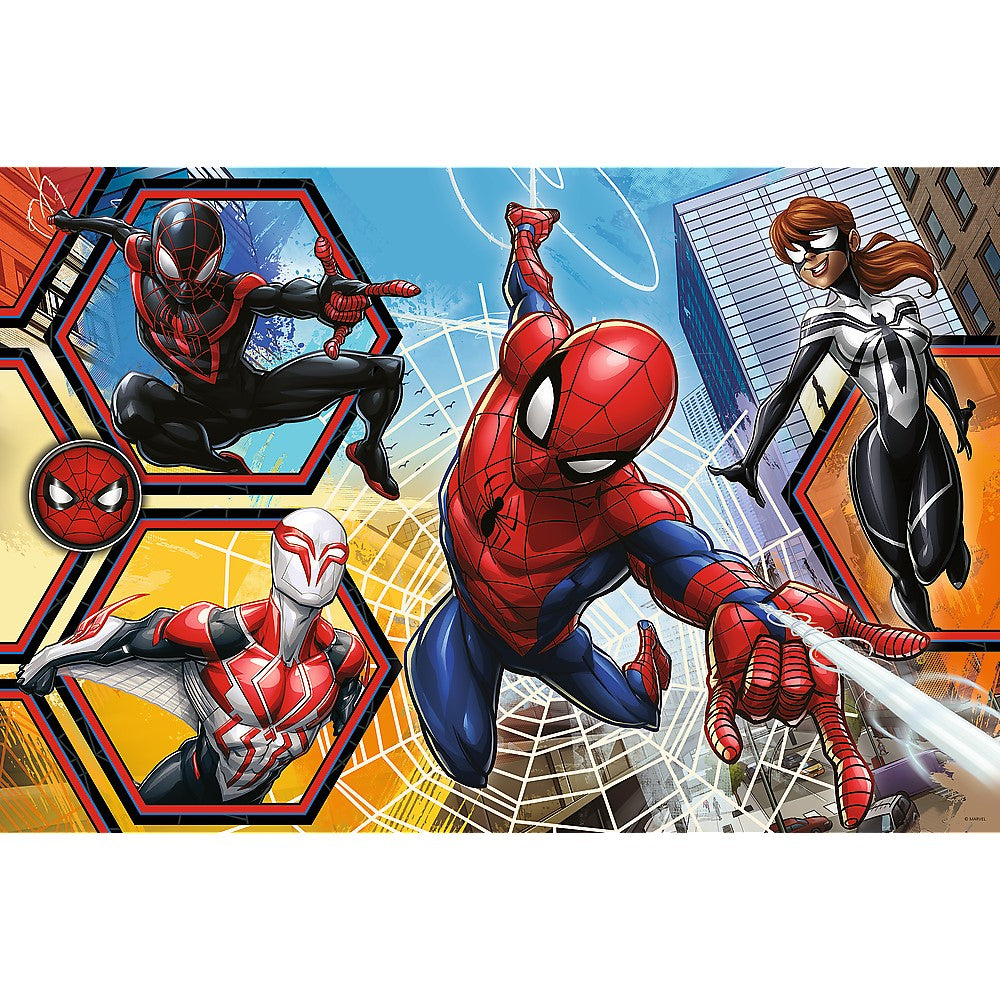 Puzzle trefl primo  24 super maxi disney spiderman in actiune