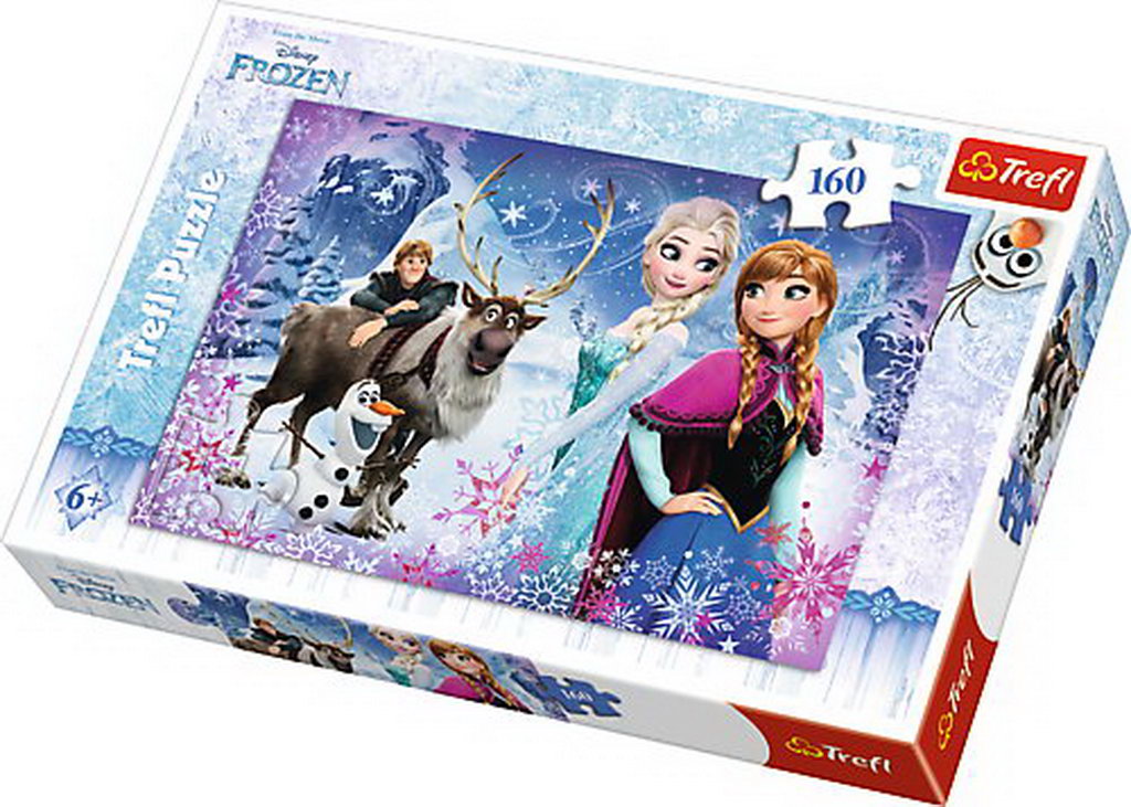 Puzzle trefl 160 aventuri iarna frozen