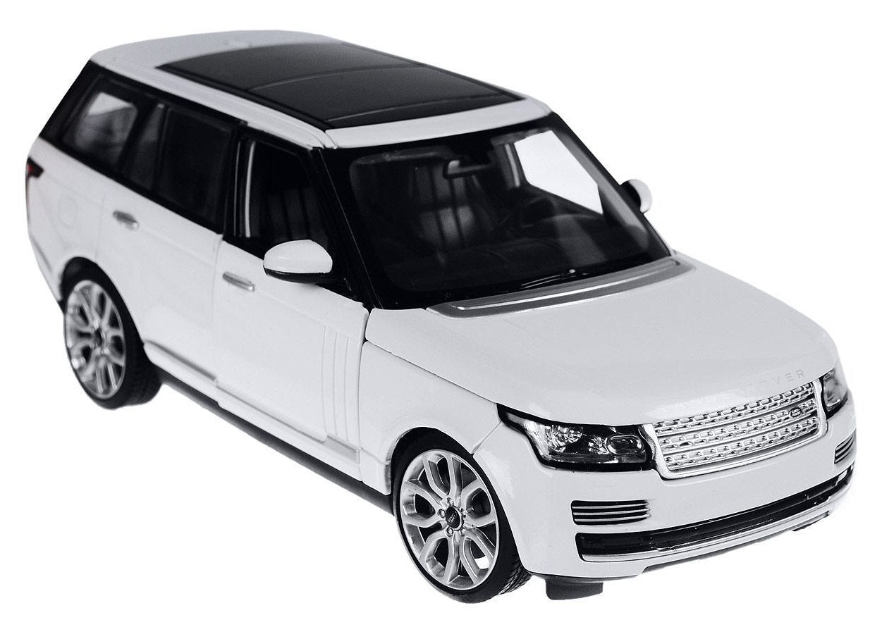 Masina cu telecomanda range rover sport 2013 alb cu scara 1 la 24