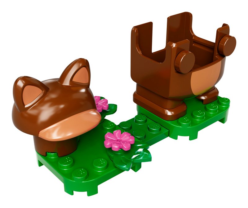 Lego leaf costum de puteri: mario tanooki 71385