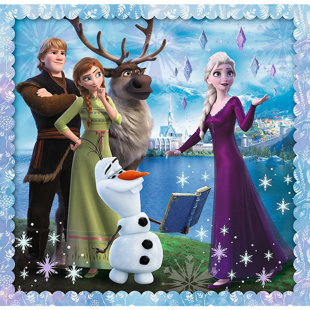 Puzzle trefl 3in1 frozen2 regatul de gheata