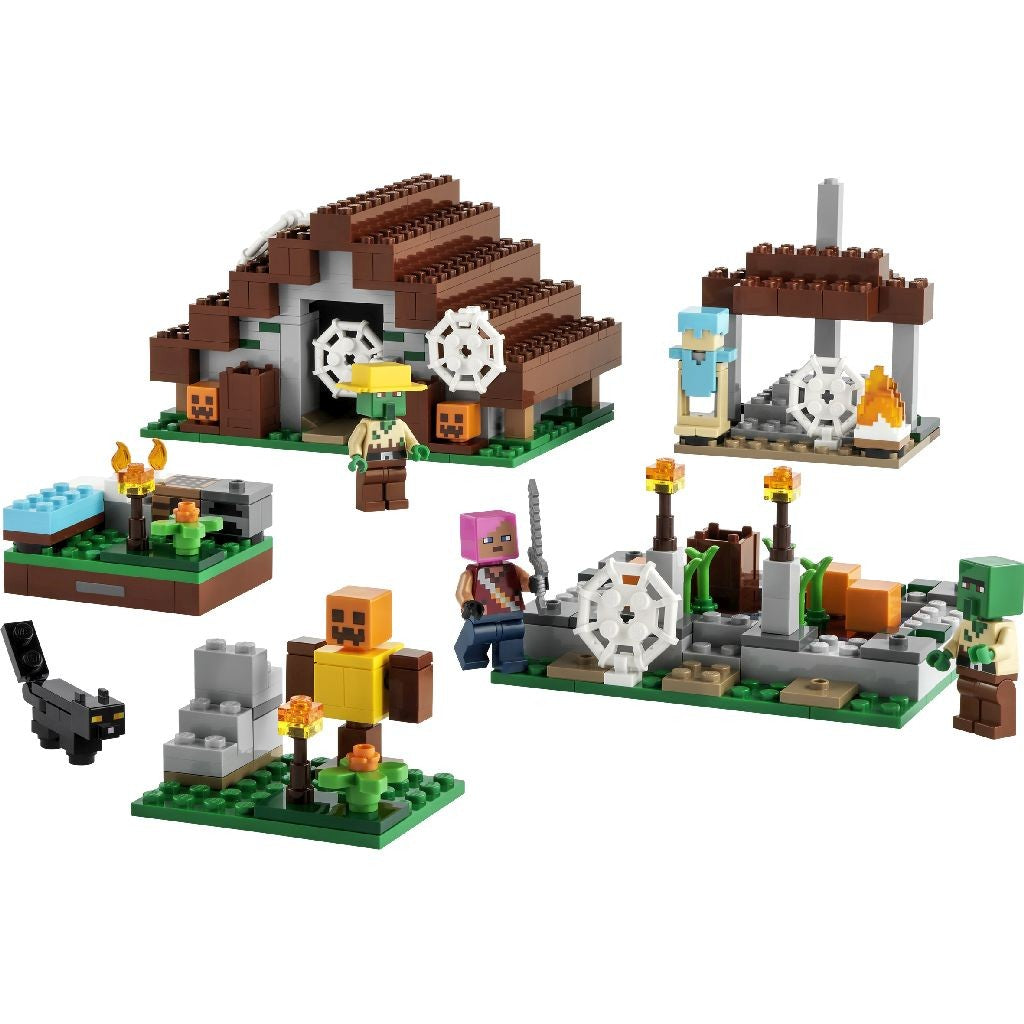 Lego minecraft satul parasit 21190