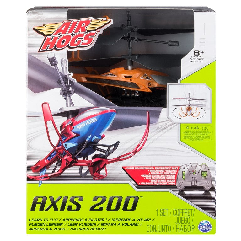 Airhogs elicopter rc axis 200 portocaliu