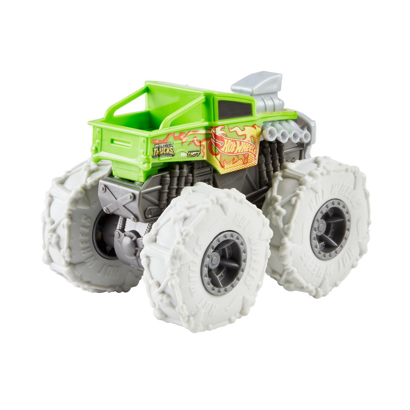 Hot wheels monster truck masinuta twister tredz bone shaker scara 1:43