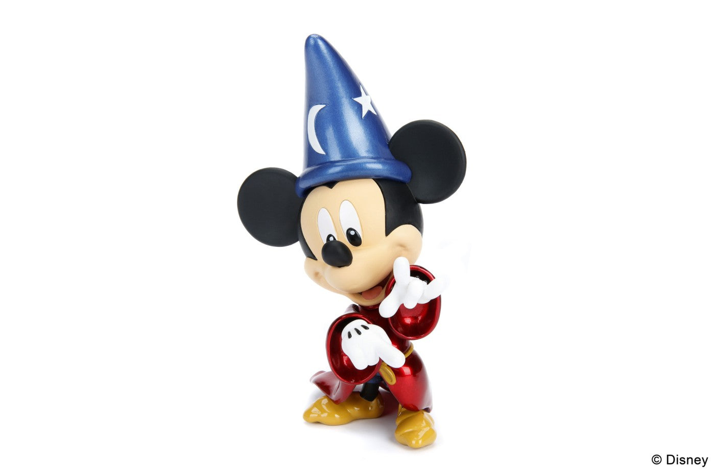 Jada figurina metalica mickey mouse in costum sorcerer 15cm