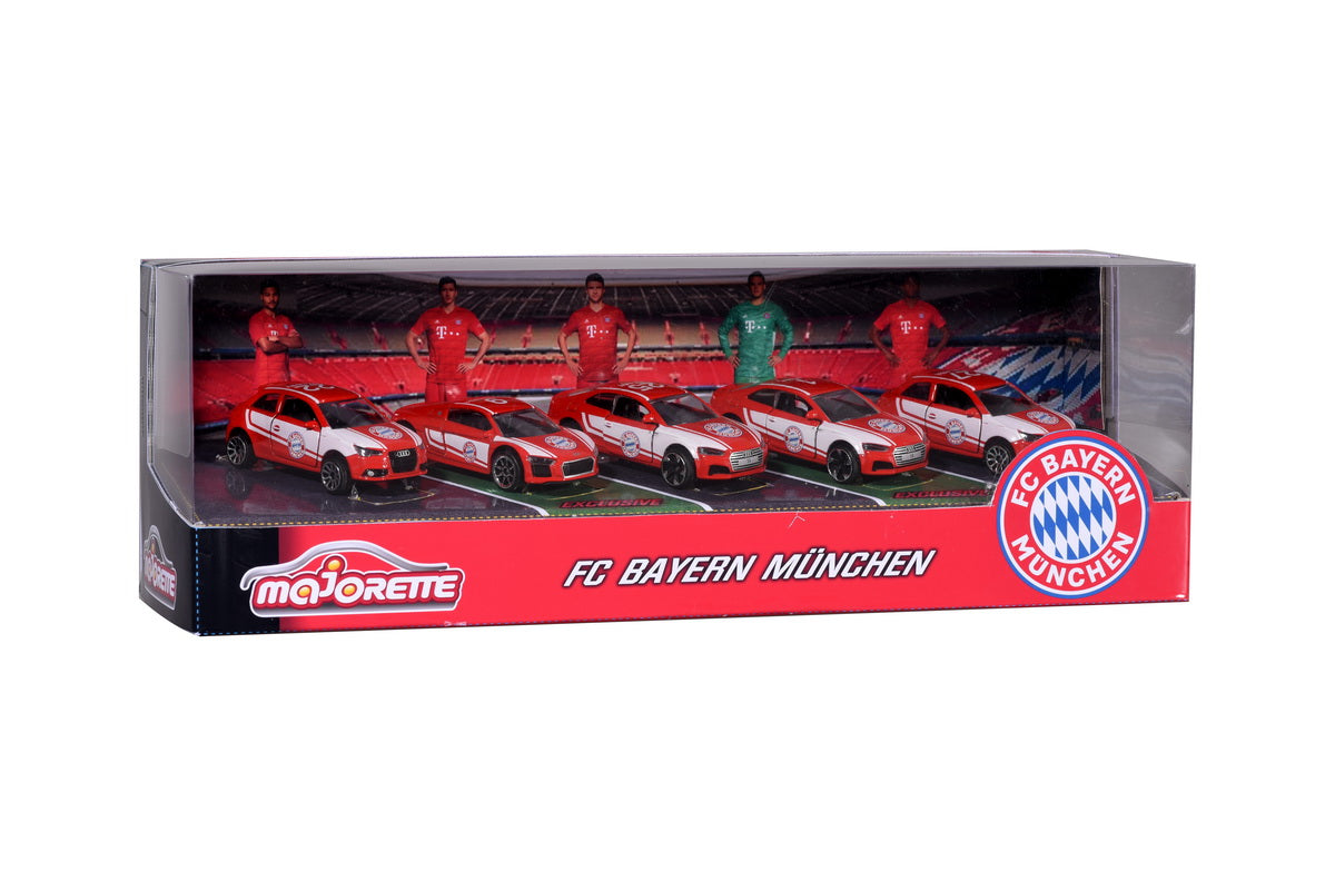 Majorette set 5 masinute metalice fc bayern munchen