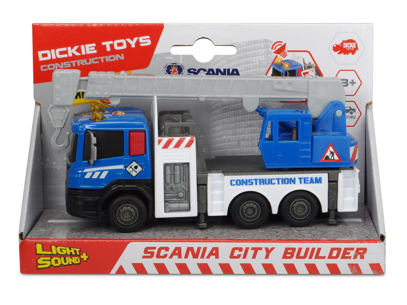 Automacara scania 17cm cu sunete si lumini