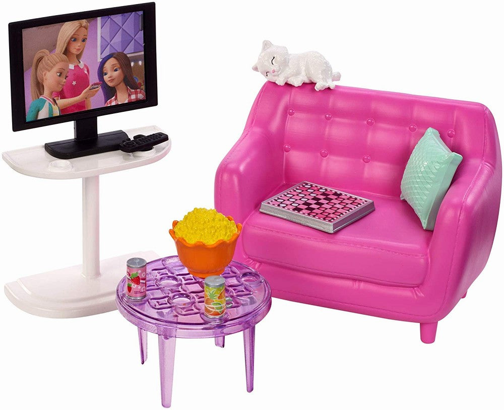 Set mobilier barbie living