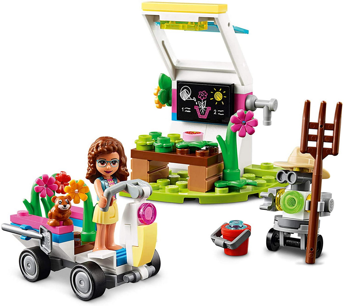 Lego friends gradina cu flori a oliviei 41425