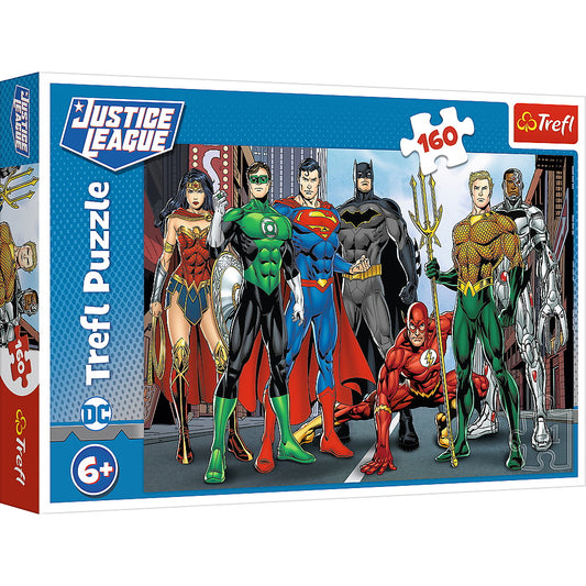 Puzzle trefl 160 eroii justice league