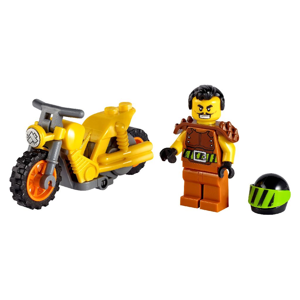 Lego city motocicleta de cascadorie pentru impact 60297