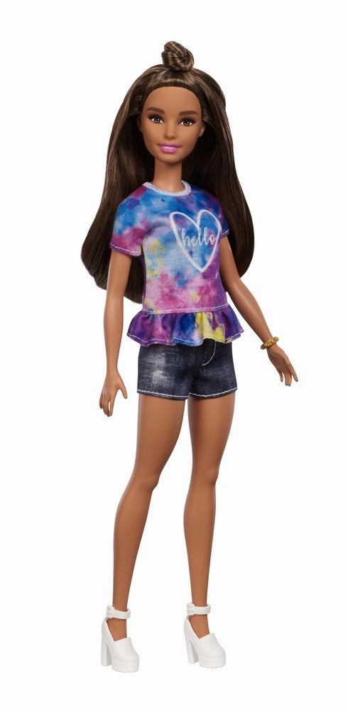 Papusa barbie fashionista adolescenta bruneta