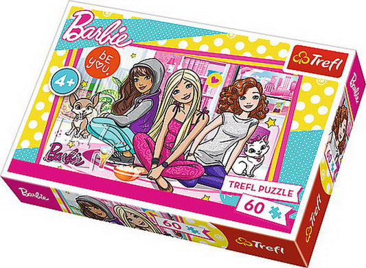 Puzzle trefl 60 barbie si prietenii