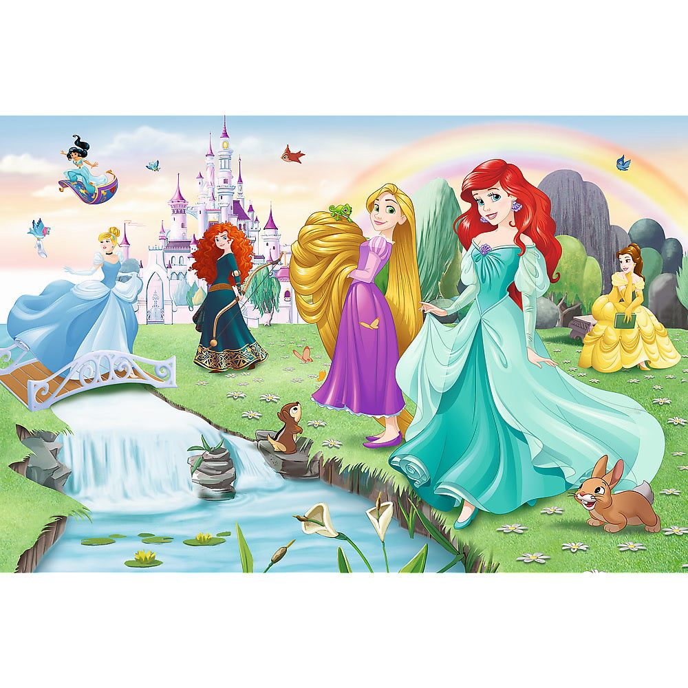 Puzzle trefl 60 disney princess - intalneste printesa