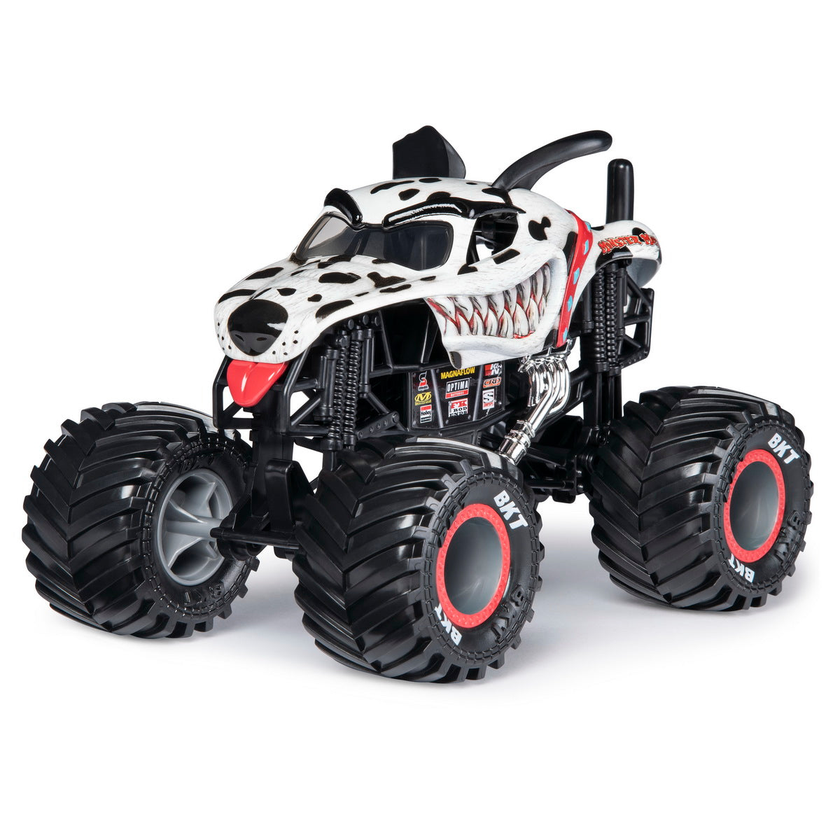 Monster jam macheta metalica scara 1 la 24 dalmatianul mutt