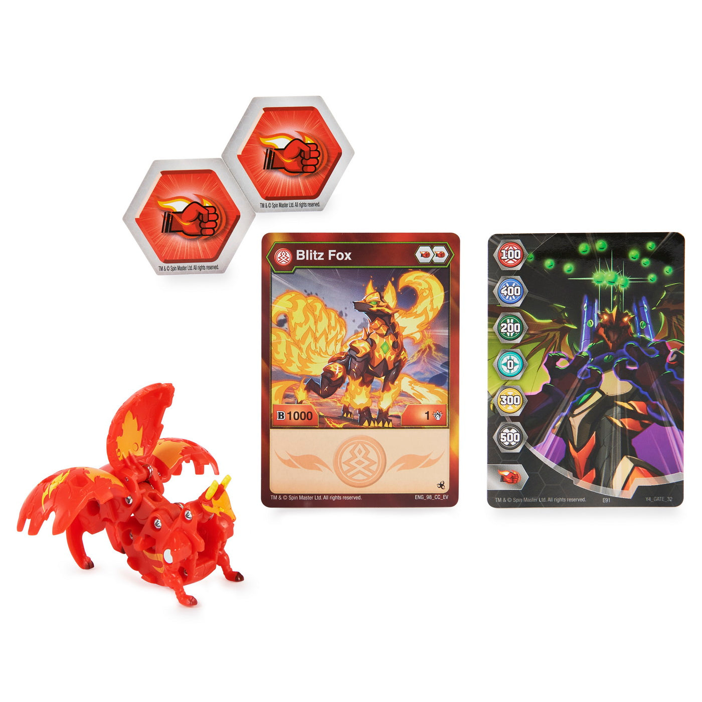 Bakugan s4 bila clasica blitz fox