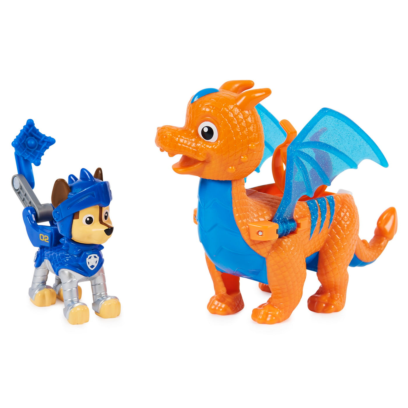 Patrula catelusilor minifigurine chase si dragon draco