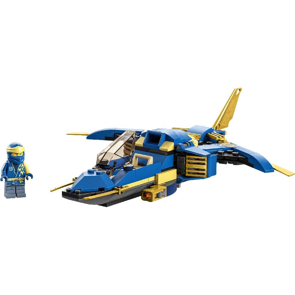 Lego ninjago avionul cu reactie fulger evo al lui jay 71784