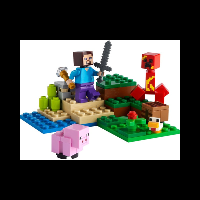 Lego minecraft ambuscada creeper 21177