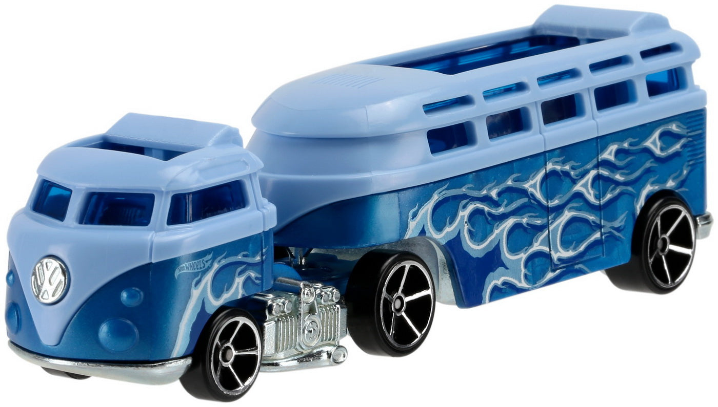 Hot wheels camion volkswagen hauler albastru