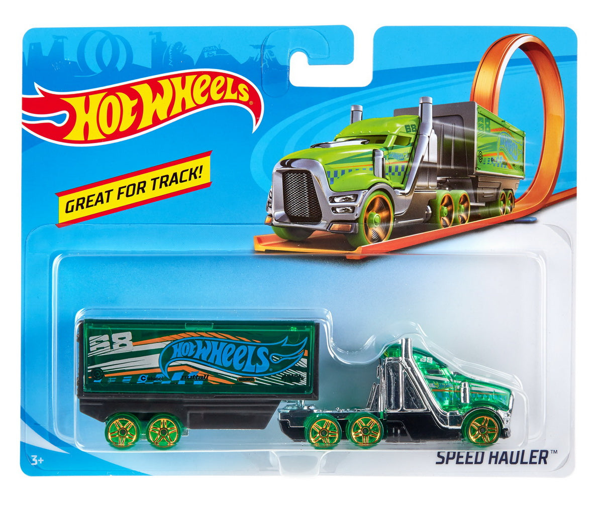 Hot wheels camion speed hauler